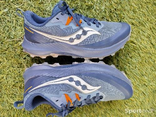 Course à pied trail - Saucony trail peregrine 14 pointure 42  - photo 6