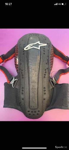 Dorsale moto enfant
