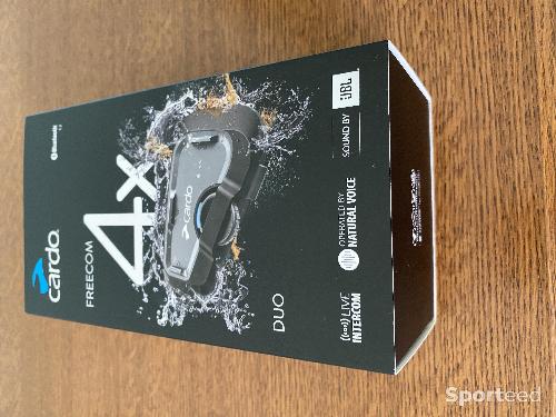 Moto route - Intercom moto Bluetooth CARDO Freecom 4X DUO neuf - photo 5