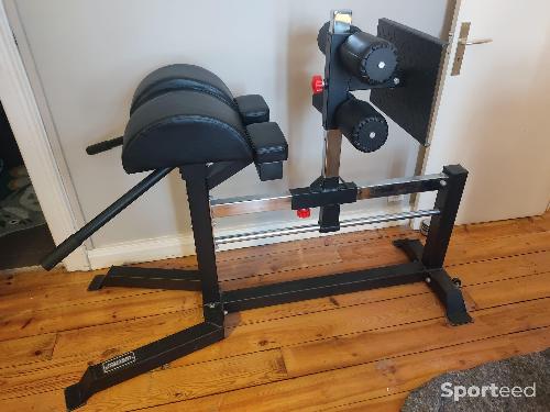 Musculation - Machine Fessier / Ischio / Dos - Glute Ham Developer - Titanium Strength - photo 4