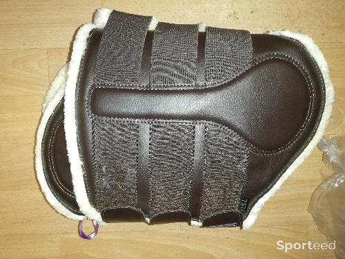 Equitation - guetres fermées mouton sd design marron cheval x4 - photo 4