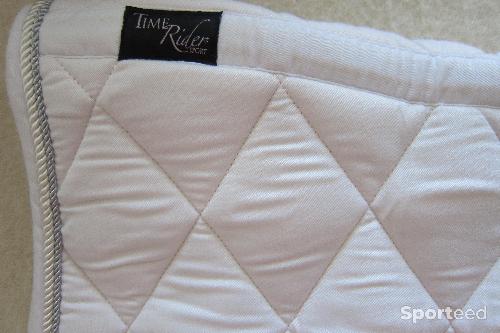 Equitation - Tapis de Selle blanc - photo 4