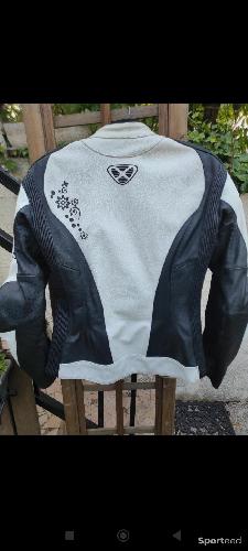 Moto route - Blouson cuir femme moto  - photo 6