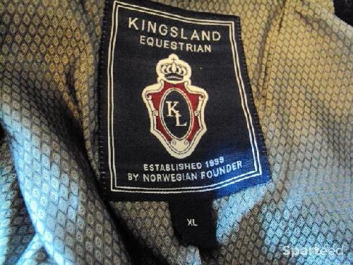 Equitation - caban - loden - Kingsland - taille XL - 52 % laine - photo 6