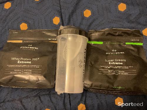 Nutrition sportive - 2 sachets de protéines avec shaker sous blister - photo 3