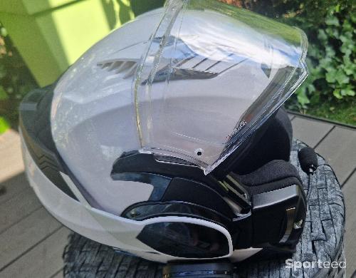 Moto route - Casque moto modulable LS2 + Visière neuve +Intercom Sena.  - photo 6