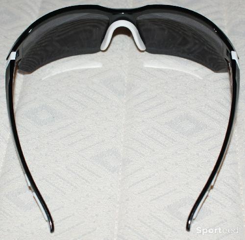 Vélo route - Lunette de sport - noires et blanches - sans marque - photo 4