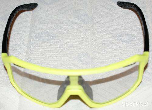 Vélo route - Lunettes de sport - 'SCVCN' - photochromiques - jaune fluo - photo 4