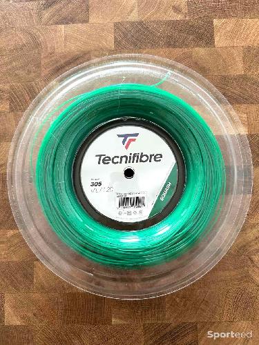 Squash - Bobine neuve cordage squash Tecnifibre 305 vert Green 1.20 - photo 3