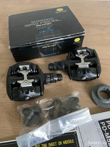 Vélo tout terrain - VTT - Pedales shimano XTR Pd M737 - photo 3