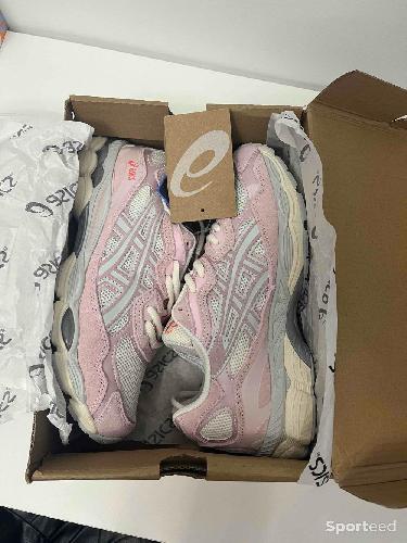Course à pied route - Asics gel nyc rose  - photo 6
