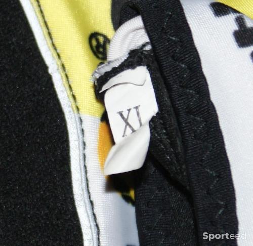 Vélo BMX freestyle / race - Gants courts vélo été - team' lotto jumbo' - taille xl - jaune/noir - photo 4