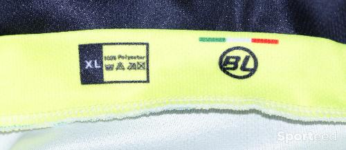 Vélo tout terrain - VTT - Maillot vélo été manches courtes - team 'NERI' - homme - taille xl - jaune/noir - photo 4