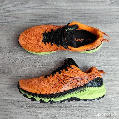 Course à pied trail - Asics Gel-Trabuco 10 trail homme – taille 43.5-très bon état  - photo 6