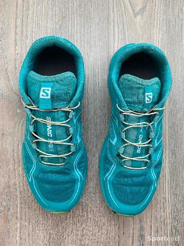 Course à pied route - Salomon Sonic Pro - Taille 38 2/3 Bon état femme - photo 6