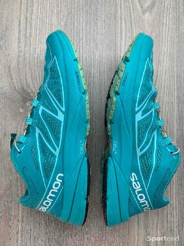 Course à pied route - Salomon Sonic Pro - Taille 38 2/3 Bon état femme - photo 6