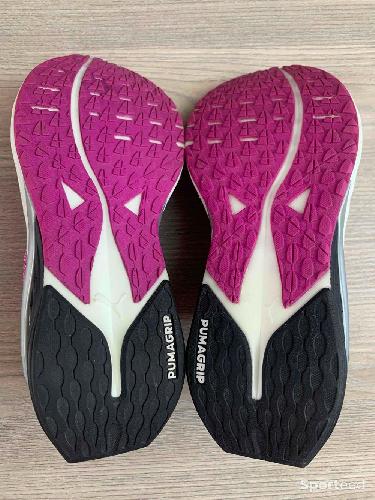 Course à pied route - Puma Run XX Nitro – Taille 38,5- très bon état - femme  - photo 6