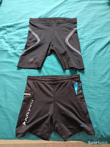 Course à pied route - Lot de 2 cuissards running homme  - photo 4