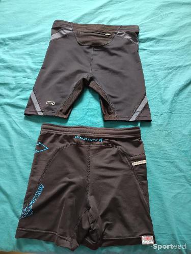 Course à pied route - Lot de 2 cuissards running homme  - photo 4