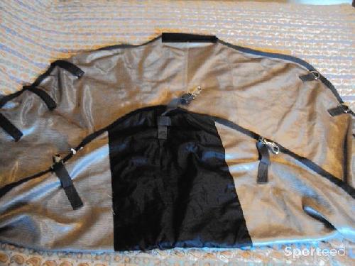 Equitation - couvre-cou anti-mouches Fouganza - taille Full - photo 4