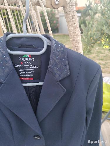 Equitation - Veste de concours femme équiline marine - photo 6