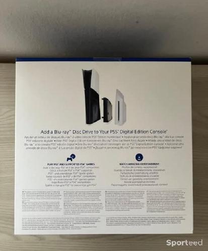 E-Sport - Sony - PlayStation 5 (PS5) Disc Drive for the Ps5 Slim or Pro newest - Jeu vidéo - Dans la boîte d'origine scellée - photo 5