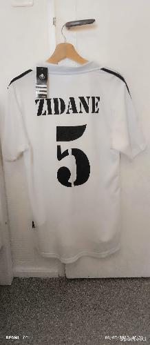 Football - Maillot Real Madrid centenaire floqué zidane - photo 3