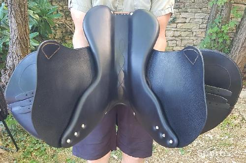 Equitation - Selle Antarès neuve cheval cso modèle évolution  - photo 6