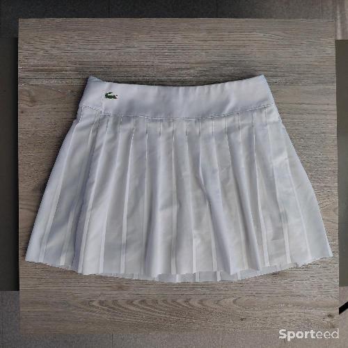 Golf - Jupe de tennis Lacoste Sport blanche – taille 38 (convient 36) - photo 6