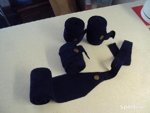 Equitation - jeu de 4 bandes de travail à boutons - photo 3