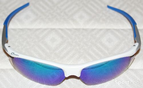 Vélo route - Lunettes de sport - marque 'DEMETZ' - blanches - photo 5