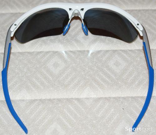 Vélo route - Lunettes de sport - marque 'DEMETZ' - blanches - photo 5