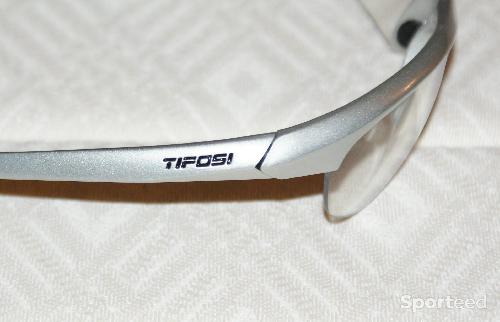 Vélo route - Lunettes de sport - marque 'TIFOSI' - modèle 'FORZA T' - argent - photo 5