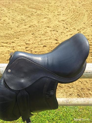 Equitation - Selle mixte 17.5 fleur de lys - photo 4