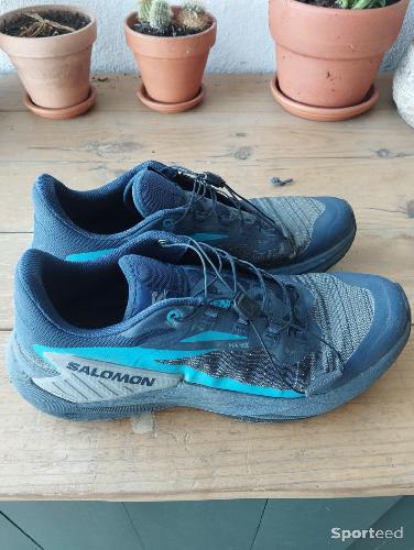 Course à pied trail - chaussures salomon genesis - photo 5