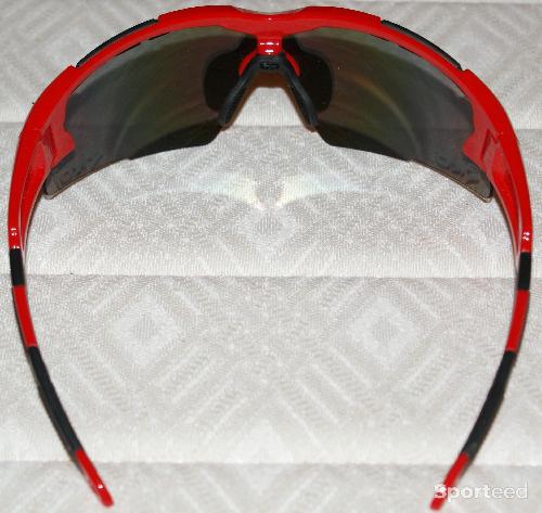 Vélo route - Lunettes de sport - 'EKOI' - rouges - photo 5