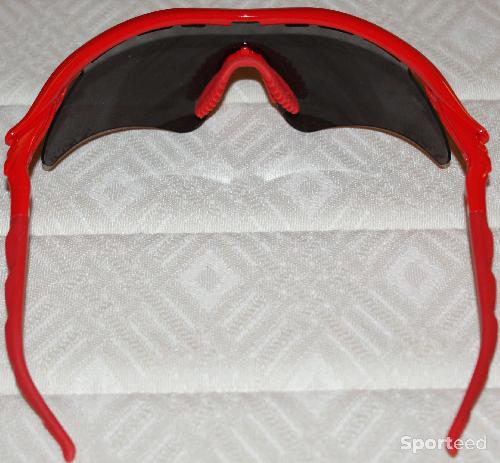 Vélo route - Lunettes de sport - 'EKOI' - modèle 'SUPER CORSA' - rouges - photo 5