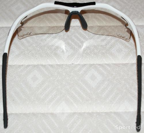 Vélo route - Lunettes de sport - 'EKOI' - blanches/noires - photo 4