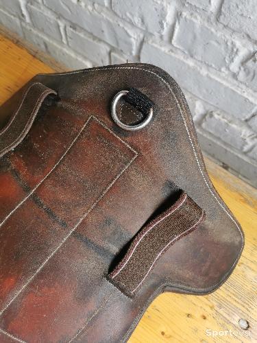 Equitation - Bavette amovible cuir - photo 6
