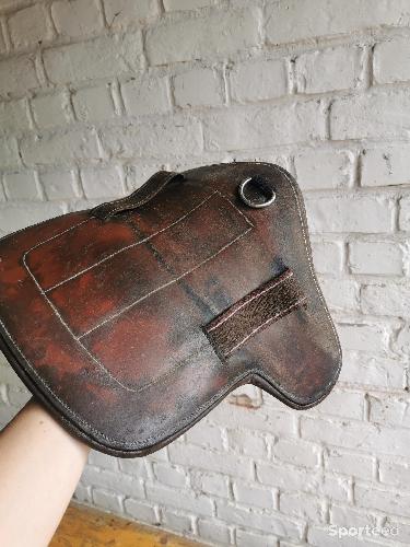 Equitation - Bavette amovible cuir - photo 6