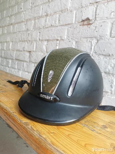 Equitation - Casque Smart noir mat - photo 6