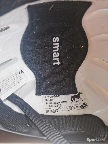 Equitation - Casque Smart noir mat - photo 6