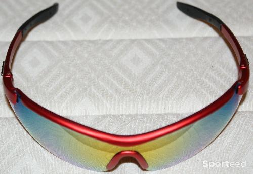 Vélo route - Lunettes de sport - 'XLOOP' - rouges - photo 5