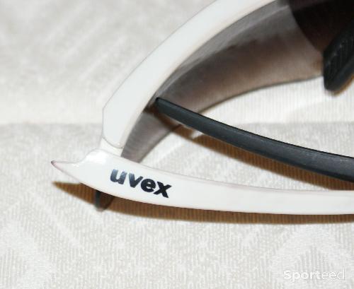 Vélo route - Lunettes de sport - 'UVEX' - blanches/noires - photo 5
