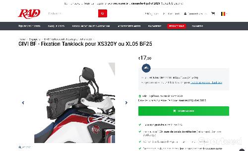 Moto route - Sac réservoir Givi tanklock Xstream 15-20l neuf - photo 6