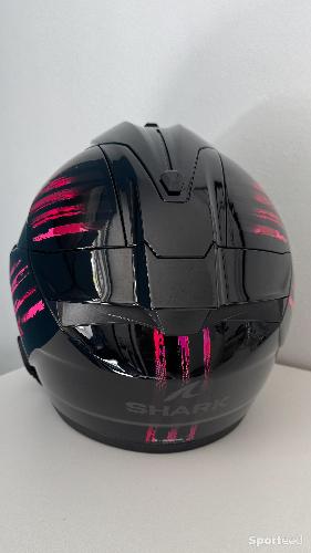 Moto route - Casque moto intégrale shark  - photo 6