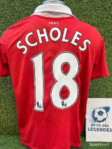 Football - Maillot Scholes Manchester United  - photo 6