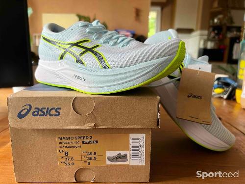 Course à pied route - ASICS MagicSpeed 2 Femme – Neuves, taille 39,5 - photo 6