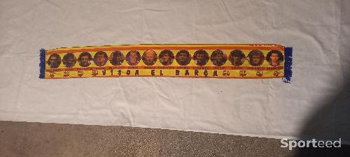Football - Rare Echarpe, supporter, Barça, dream team 94’’, Koeman, Stoichkov, Romario… - photo 3