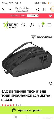 Tennis - Sac de tennis Tecnifibre noir 12 raquettes  - photo 6